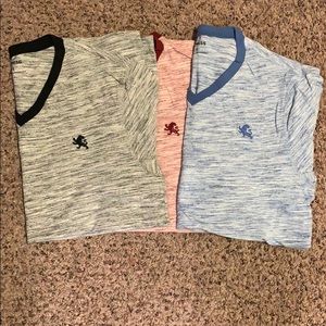 Express v-neck shirts bundle